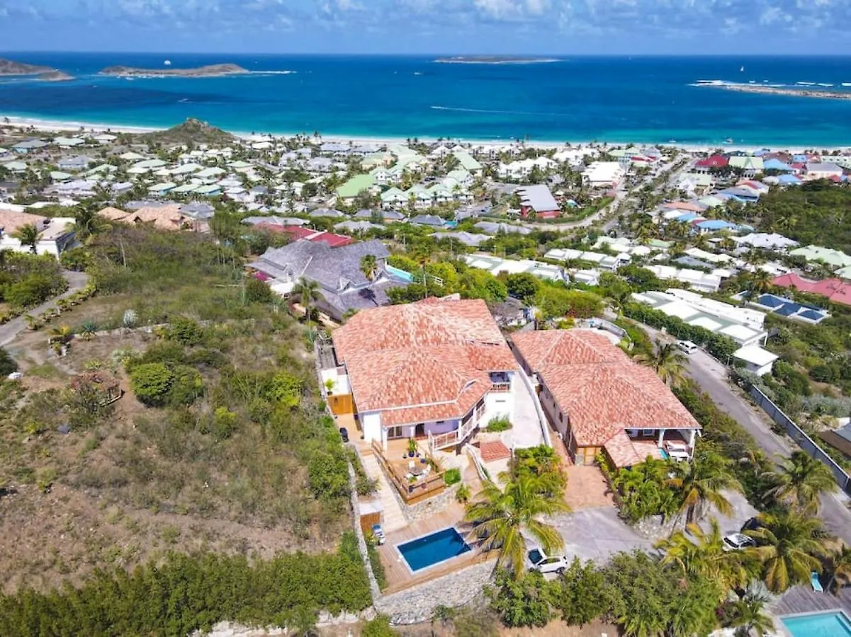 Villa West Indies, Spectacular Sea View, Inside Orient Bay Resort, Private Pool