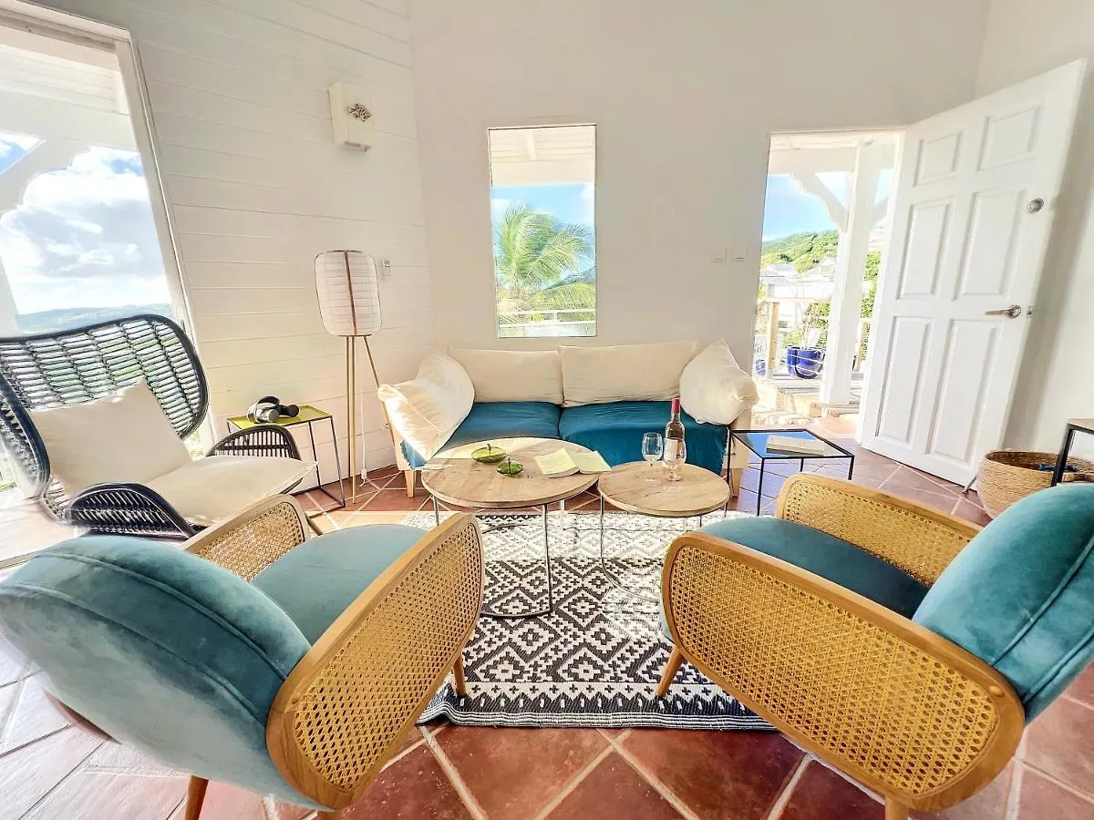 Villa West Indies, Spectacular Sea View, Inside Orient Bay Resort, Private Pool 0*,  Сен-Мартен/Синт-Мартен