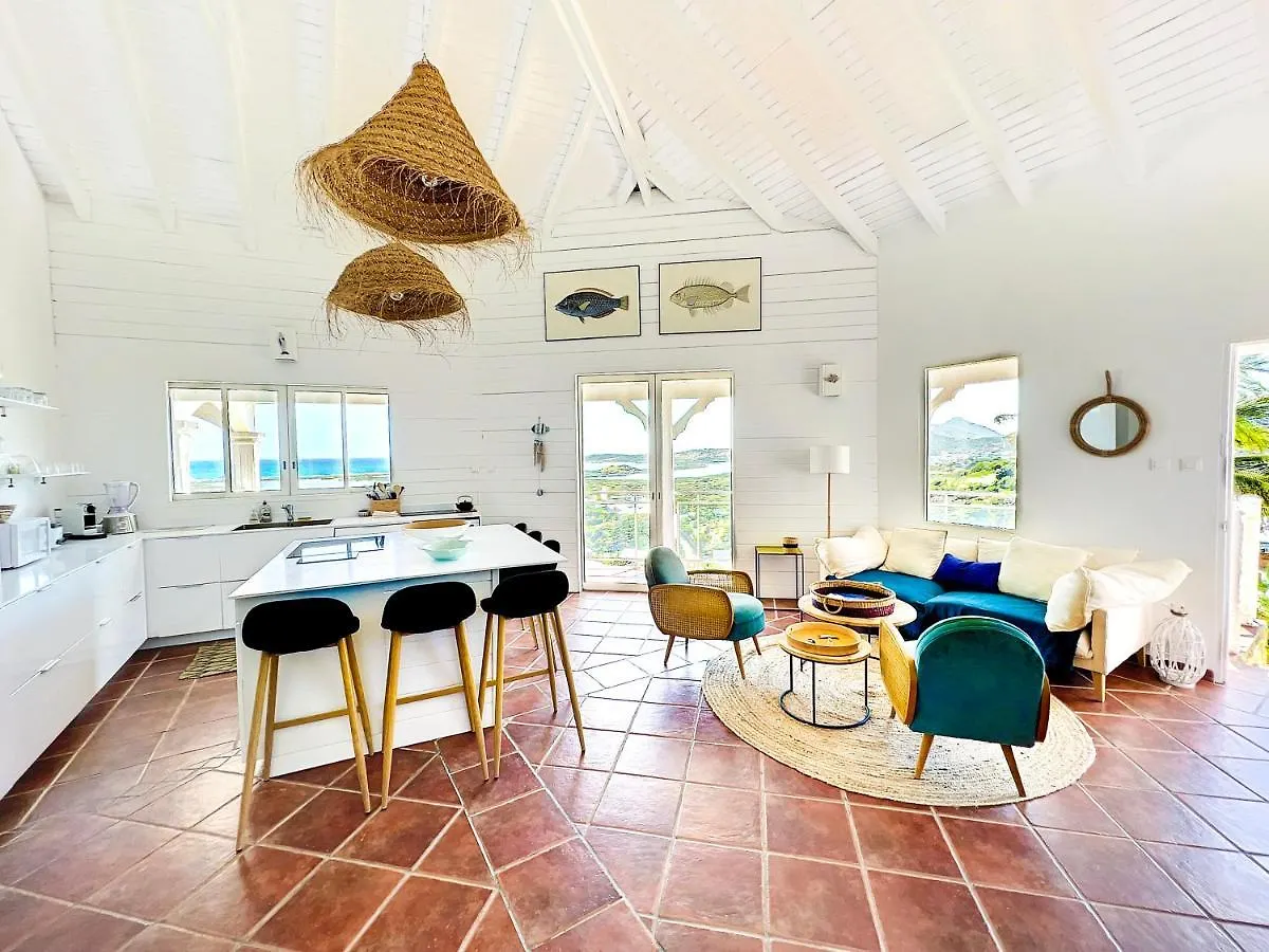 Villa West Indies, Spectacular Sea View, Inside Orient Bay Resort, Private Pool