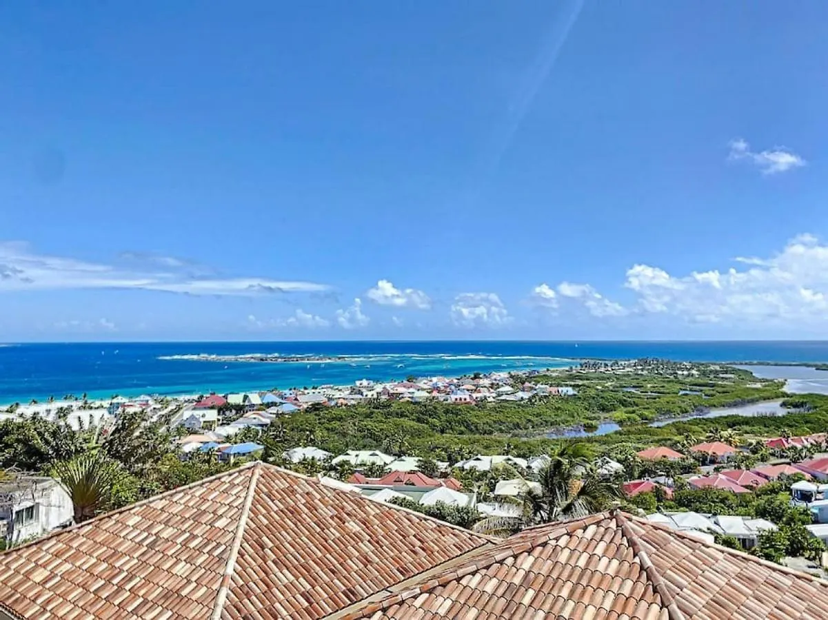 Villa West Indies, Spectacular Sea View, Inside Orient Bay Resort, Private Pool
