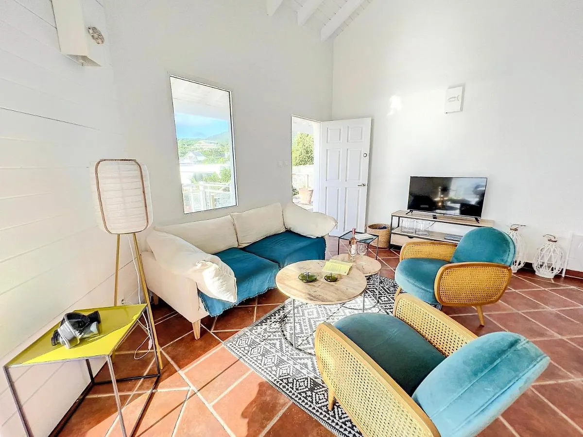 Villa West Indies, Spectacular Sea View, Inside Orient Bay Resort, Private Pool São Martinho